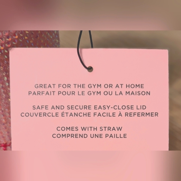 NWT Juicy Couture Glam Sparkly Rhinestone Insulated Hot/Cold Travel Mug/Tumbler - Picture 11 of 13